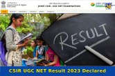 CSIR UGC NET Result 2023