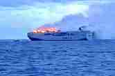 Cargo Ship Fire
