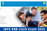 IBPS RRB Clerk Exam 2023