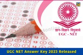 UGC NET Answer Key 2023