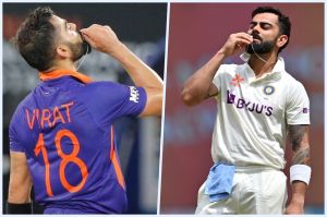 Why Virat Kohli kisses His Neck locket 