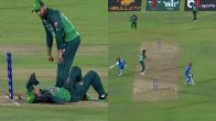 AFG vs PAK 1st ODI Fakhar Zaman and Mohammad Rizwan Missed Run Out Chance