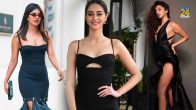 Actress In Front Cut-out Dress Look