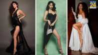 Actress In Thigh High Slit Outfits