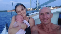 British Couple, Baby Birth On Beach, United Kingdom, Grenada