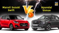 Maruti Suzuki Swift VS Hyundai Venue know price