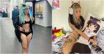 Kine-Chan, bikini Girl, cosplay, Brazil airport, Netflix, Rebecca