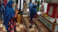 Rabri Devi Worshipping Tazia