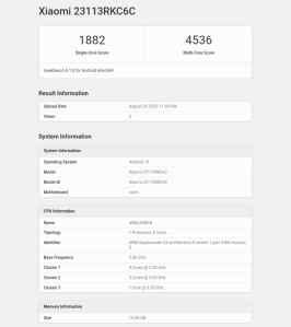 Redmi K70 Pro Listed On Geekbench