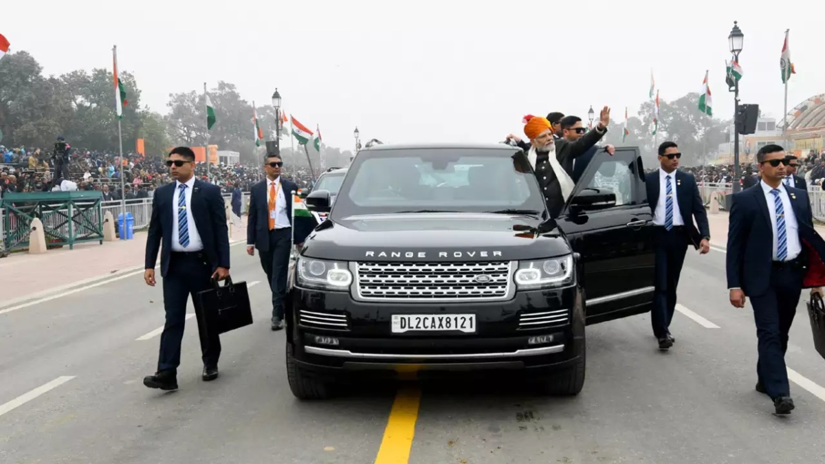pm modi convoy cars 