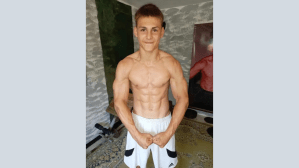 world&rsquo;s strongest child, Giuliano Stroe, Italy