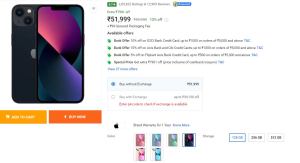 APPLE iPhone 13 On Flipkart