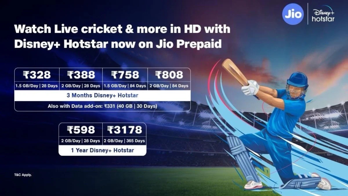 Jio Prepaid Offers