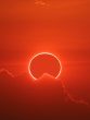 Solar Eclispe Ring Of Fire