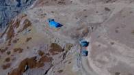 Amarnath cave via Baltal base camp BRO built road