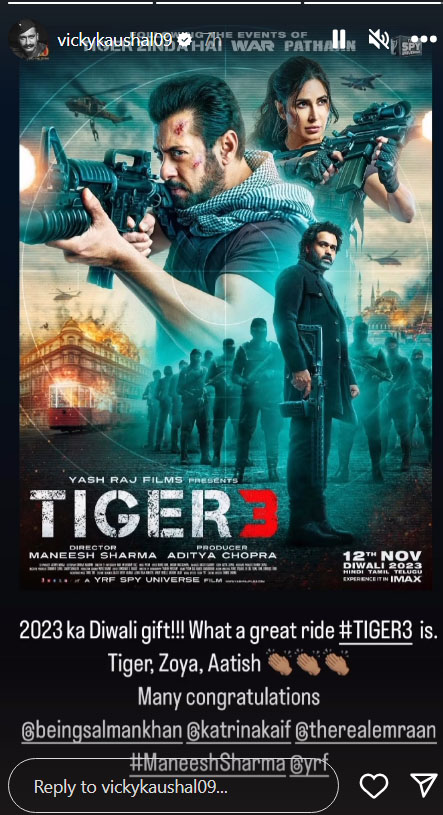 Vicky Kaushal on Tiger 3