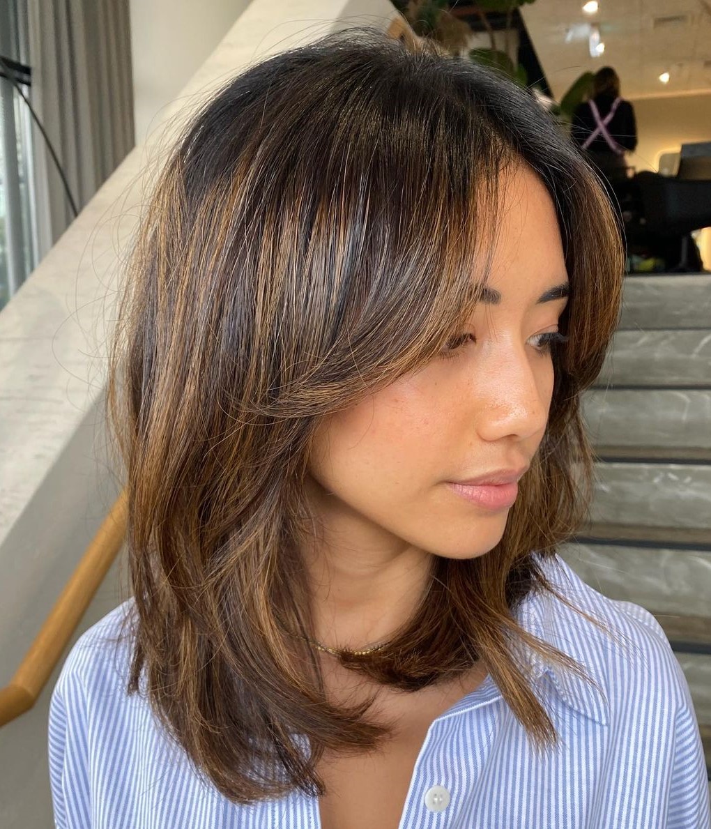 Curtain Bangs Haircut