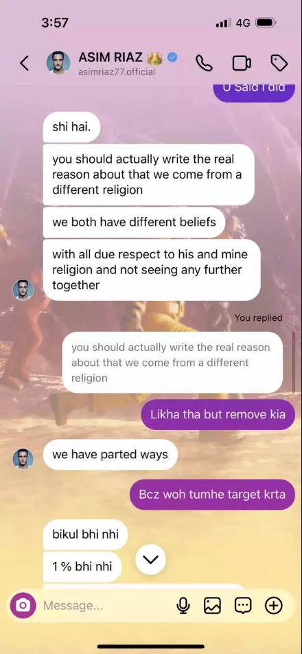 Himanshi Khurana Asim Riaz Breakup