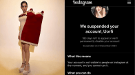 Urfi Javed Instagram Suspended