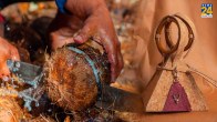 Leather with Coconut Water