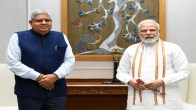 PM Narendra Modi Phone Call to Vice President Jagdeep Dhankhar