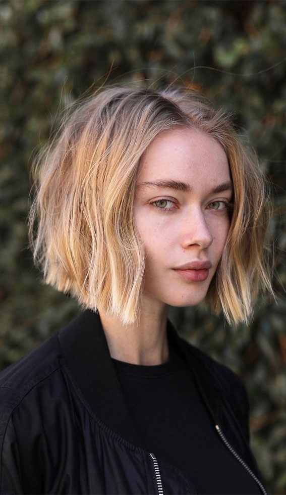 blunt bob haircut