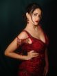 Ayesha Singh shares photos in red dress