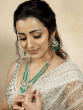 Trisha Krishnan shares saree look photos on instagram
