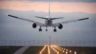 Cargo plane emergency landing