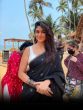 Mrunal Thakur saree look