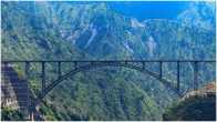 Chenab Bridge in Jammu Kashmir