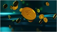 Rupee Sign on a coin