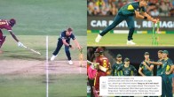 AUS vs WI Alzarri Joseph Run Out Clear Wicket Given Not Out Umpire