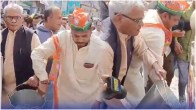 BJP workers washed Godowlia Nandi Chauraha Kashi