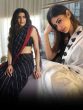 Karishma Tanna Mouny Roy saree looks