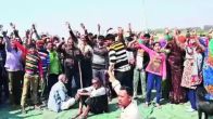 student protest hathras news