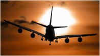 An Airplane During A Flight