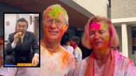 Foreign envoys celebrate Holi