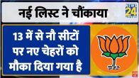 up lok sabha election 2024 bjp 13 candidates list