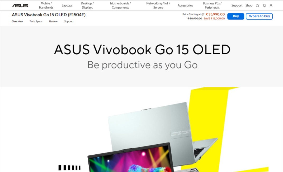 ASUS Vivobook Go 15