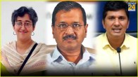 Arvind Kejriwal, Atishi Marlena, Saurabh Bhardwaj