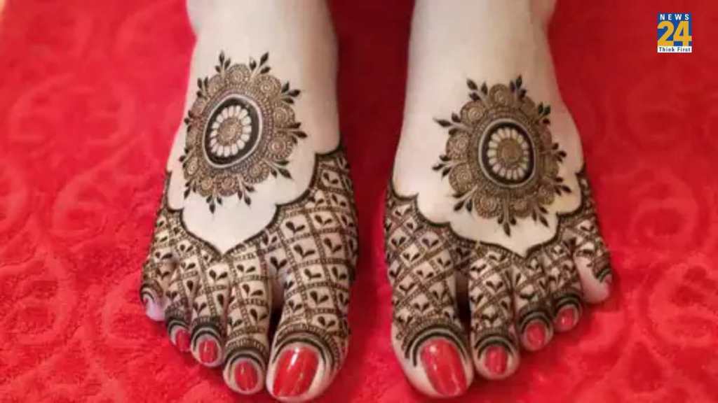 Lattice Mehndi Design
