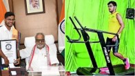 Treadmil Running World Record Sumit Kumar Rourkela Odisha