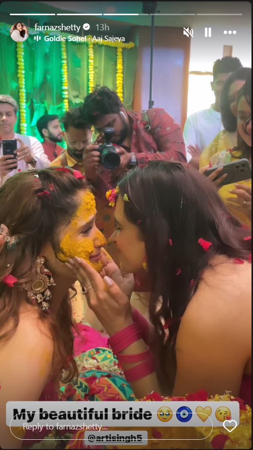 Arti Singh Haldi Ceremony