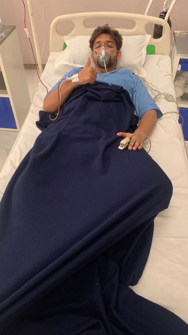 Samarth Jurel Hospitalized