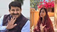 Manoj Tiwari daughter Rithi Tiwari