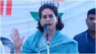 Priyanka Gandhi Addressing A Rally iN Raebareli