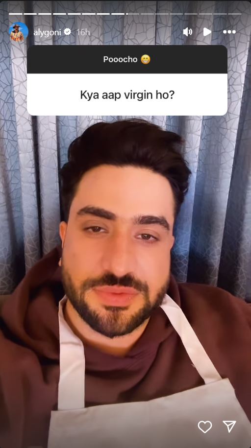 Aly Goni On Virginity