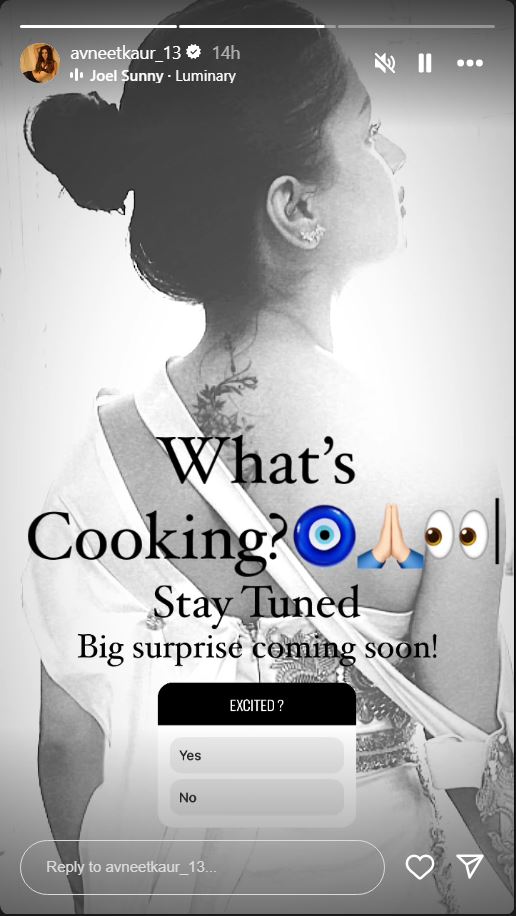 Avneet Kaur Surprise