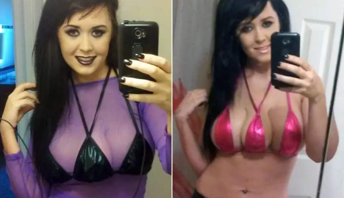 3 boobed woman